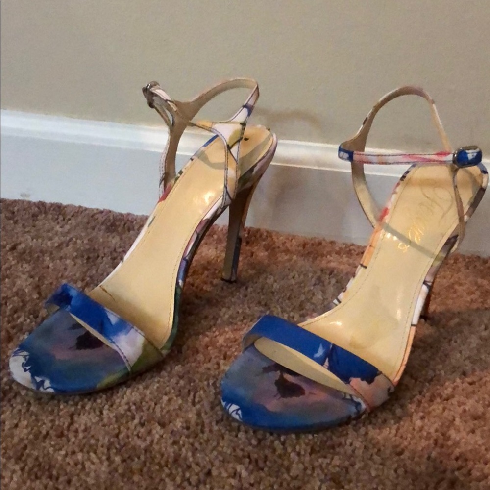 Floral Fergie Sandals